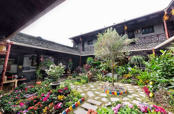丽水兰庭度假庭院