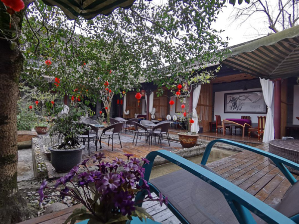 丽水兰庭度假庭院
